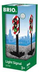 Semáforo con pilas Brio