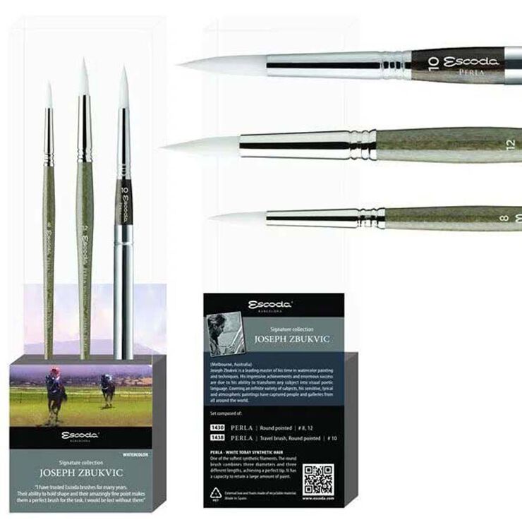 Set Pinceles Acuarela Joseph Zbukvic