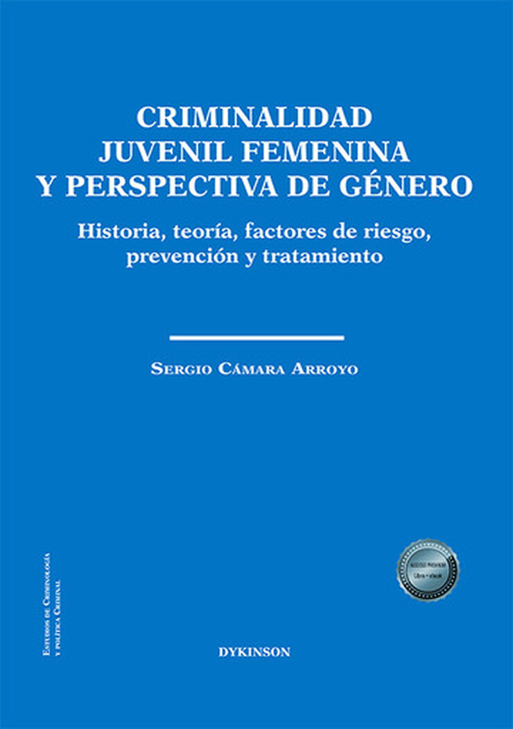 Criminalidad juvenil femenina y perspectiva de género