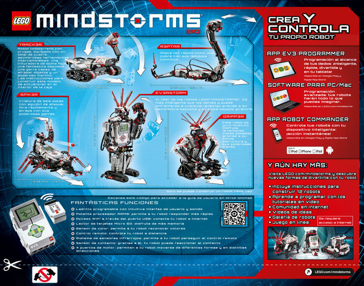 LEGO® Mindstorms Robot EV3 31313