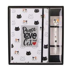 Kit libreta A5 y bolígrafo iTotal Gato