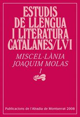 Miscel·lània Joaquim Molas, 1
