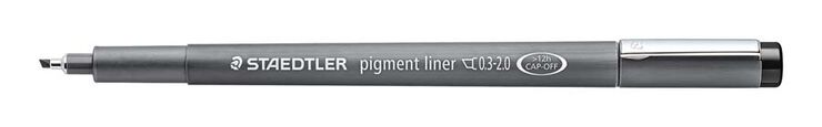 Rotulador Calibrado Staedtler Pigment liner 308 2,0 mm
