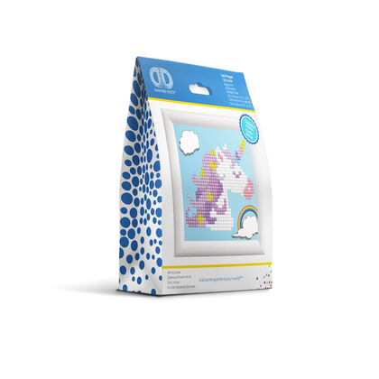 Diamond Dotz Unicorn amb marc blanc Diamond Dotz Unicorn amb marc blanc