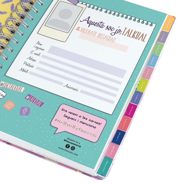 Agenda Talkual 1/4 1DP 23 Volar Cat