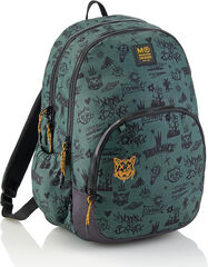 Mochila Triple MQR Oslo Not Boring Verde