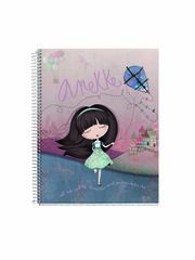 Cuaderno espiral Miquelrius Liberty Anekke A5 120F