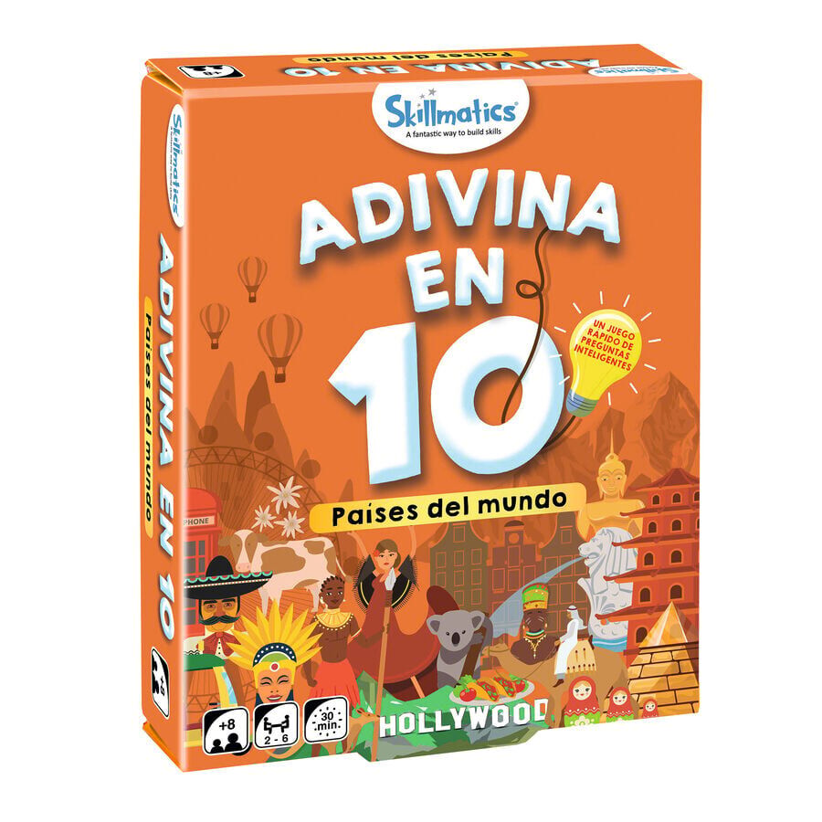 &iexcl;Adivina en 10! Paises del mundo