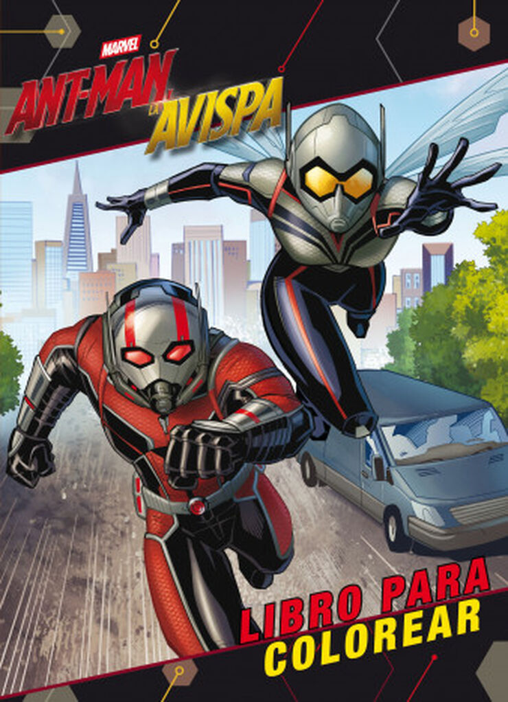 Ant-Man y la Avispa. Libro para colorear