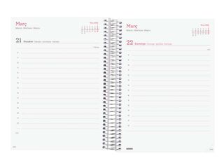 Agenda Finocam Design Collection E10 día/pág cat 2026 Imposible