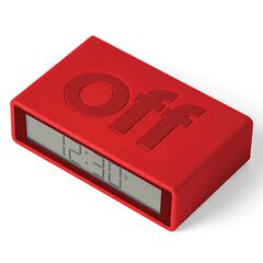 Reloj despertador Lexon Flip + R9 rojo