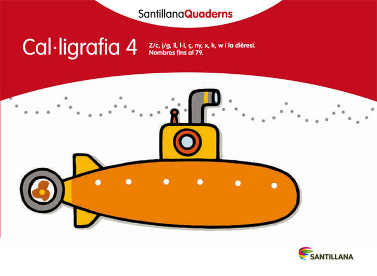 Cal·ligrafia 4 Santillana Quaderns