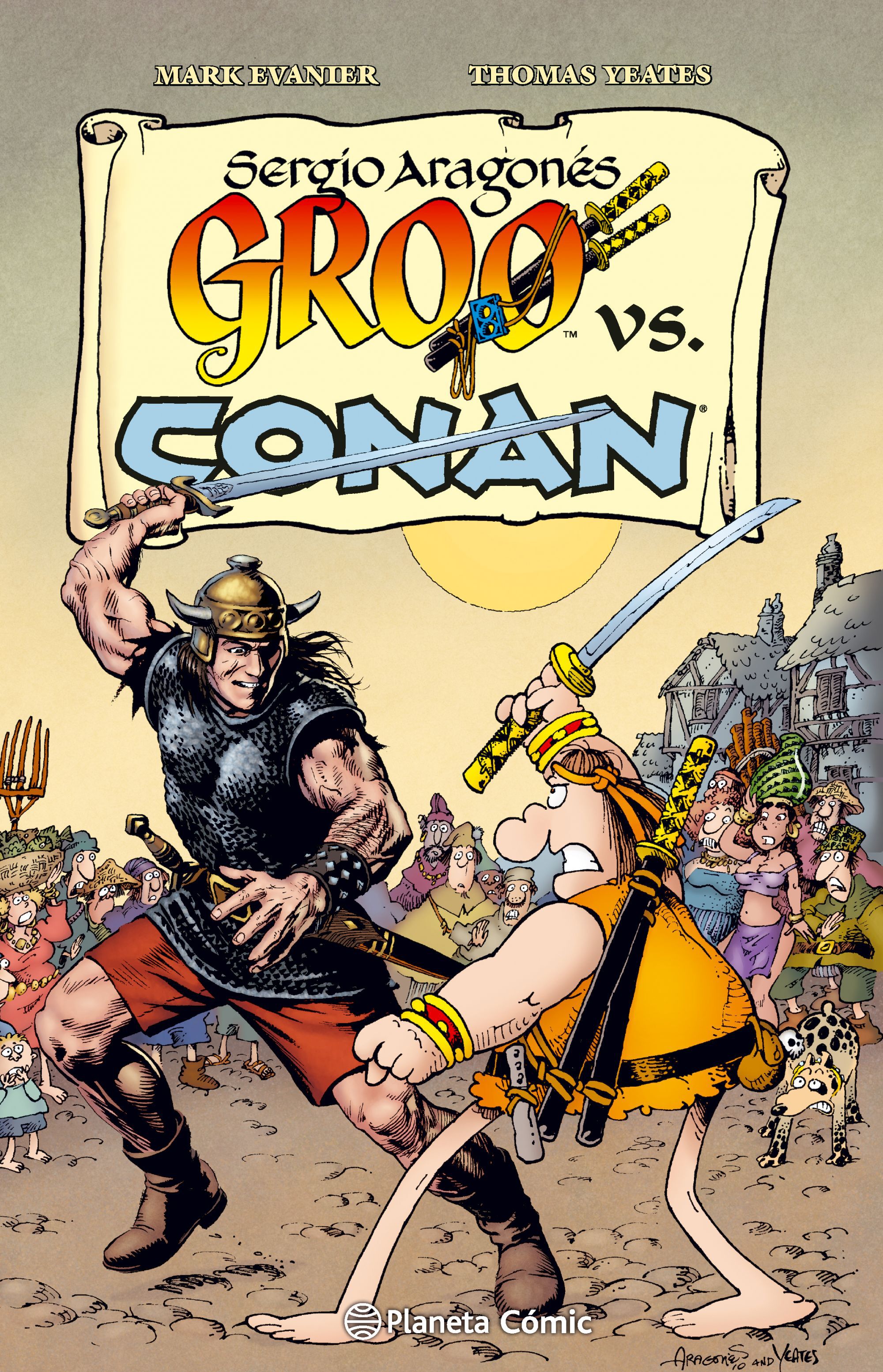 Groo vs Conan