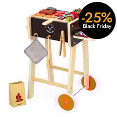 Barbacoa amb accesoris