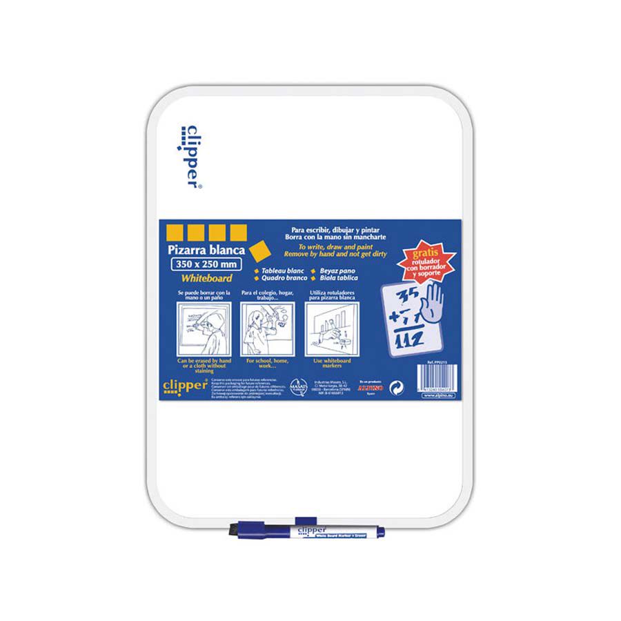 Pizarra blanca Clipper 35x25cm