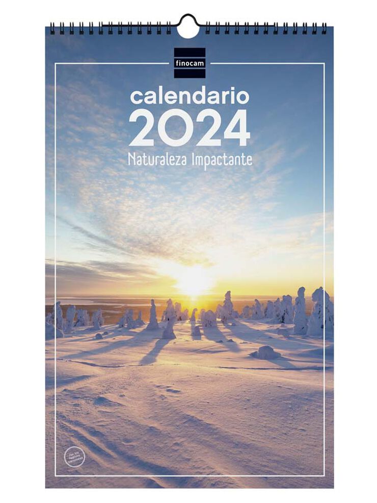 Calendari paret Finocam Esp.25X40 2024 Natural.cas