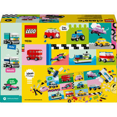 LEGO® Classic Vehículos Creativos Coloridos 11036