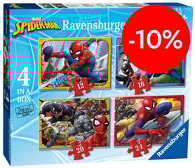 Puzle progresivos 12-16-20-24 Spiderman