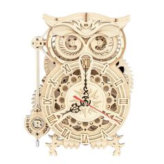 Maqueta Rokr Owl Clock