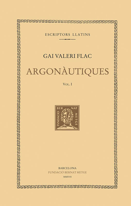 Argon&agrave;utiques, vol. I. Llibres I-III