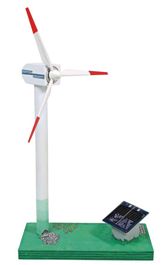 Generador e&oacute;lico solar