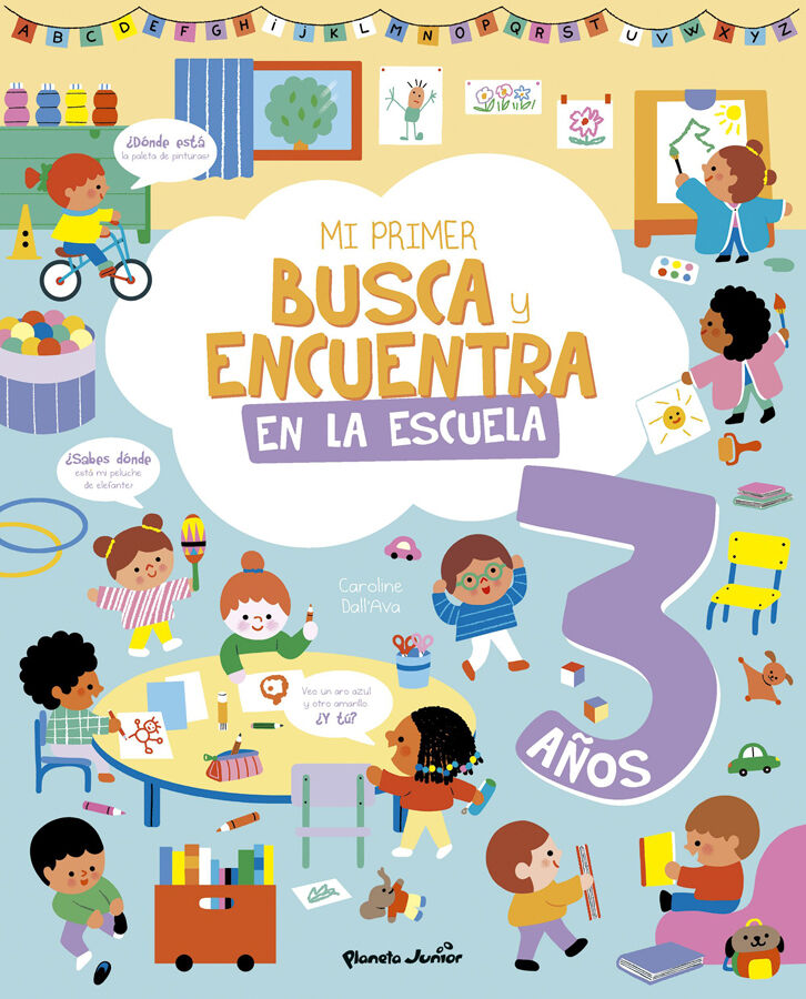 Mi primer busca y encuentra. En la escuela. 3 a&ntilde;os