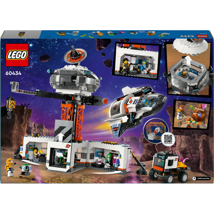 LEGO® City Base Espacial y Plataforma de Lanzamiento 60434
