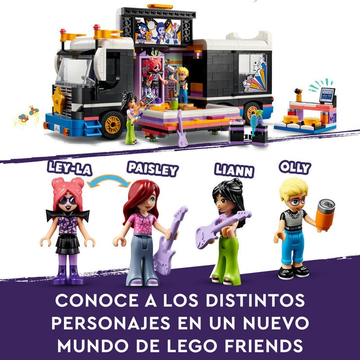 LEGO® Friends Bus de Gran Gira Musical 42619