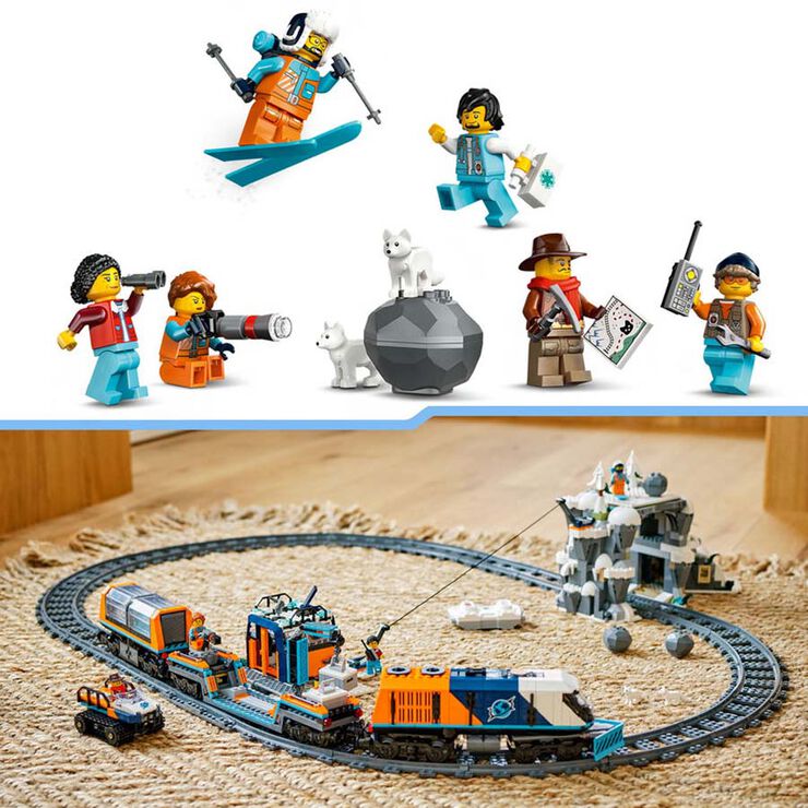 LEGO® City Tren Exprés Polar Àrtic dels Exploradors 60470