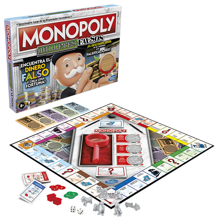 Monopoly - Clásico, Edad recomendada: a partir de 8 años (Hasbro