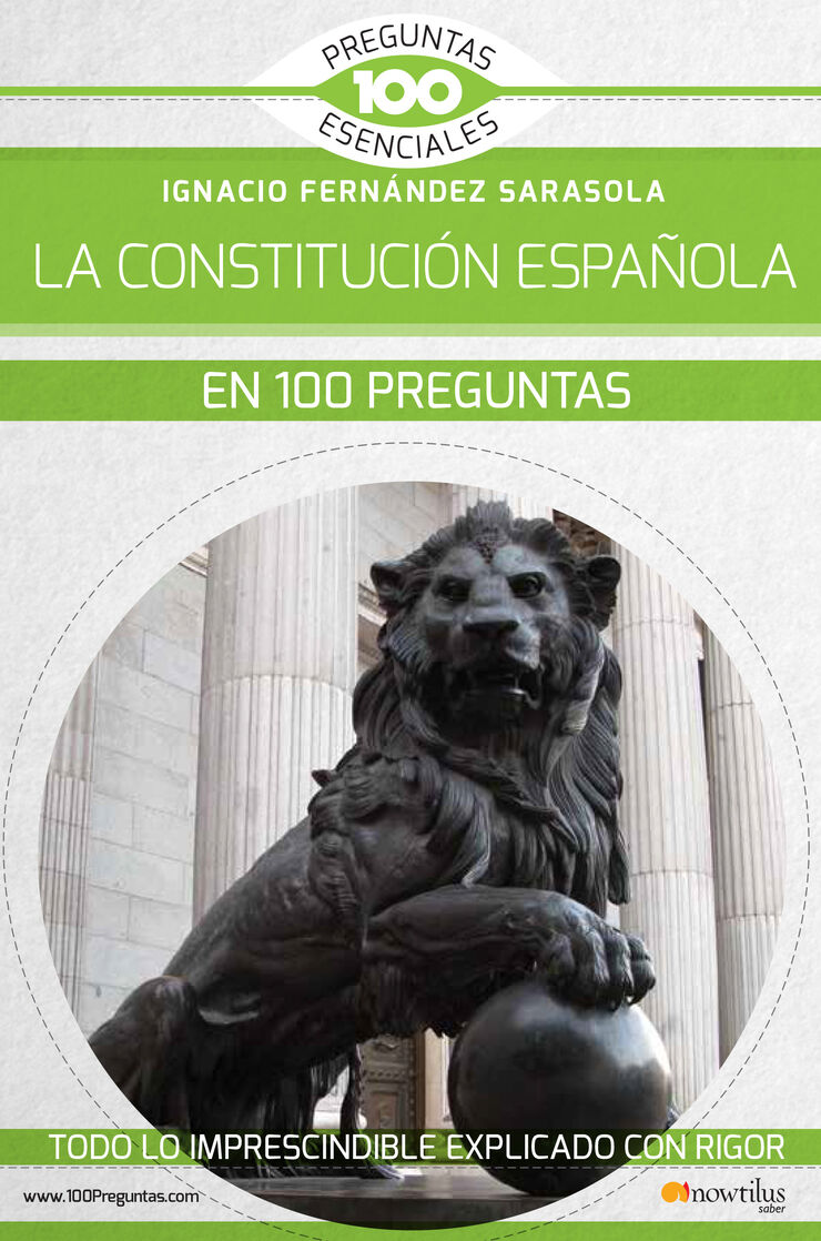 La constitución española en 100 pregunta