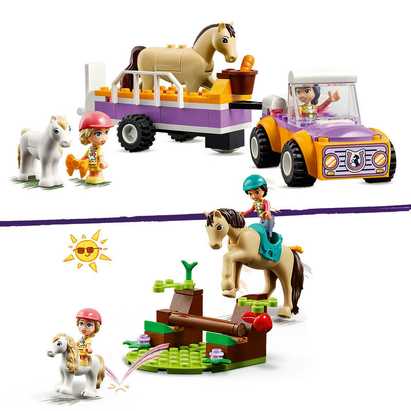 Lego friends sales remolque caballo