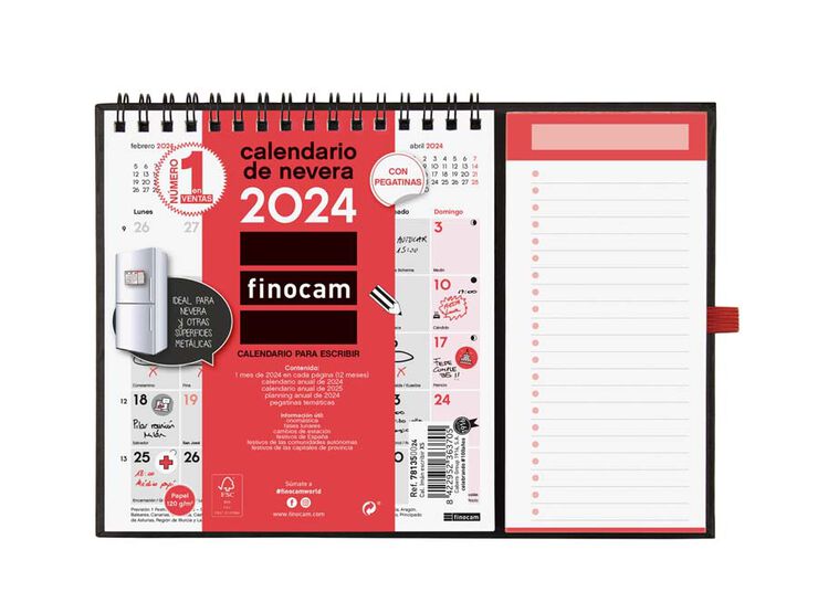 Calendari Finocam Escriure Iman XS 2024 cas