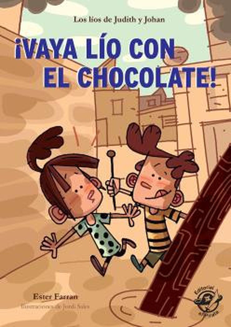 ¡Vaya lío con el chocolate!