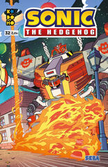 Sonic: The Hedhegog núm. 32 Sonic: The Hedhegog núm. 32