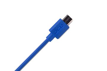 Cable DCU USB-Micro USB Azul