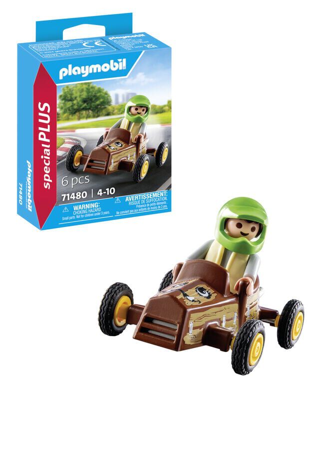 Playmobil Special Plus Ni&ntilde;o con Kart 71480