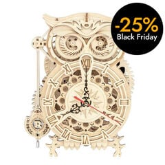 Maqueta Rokr Owl Clock