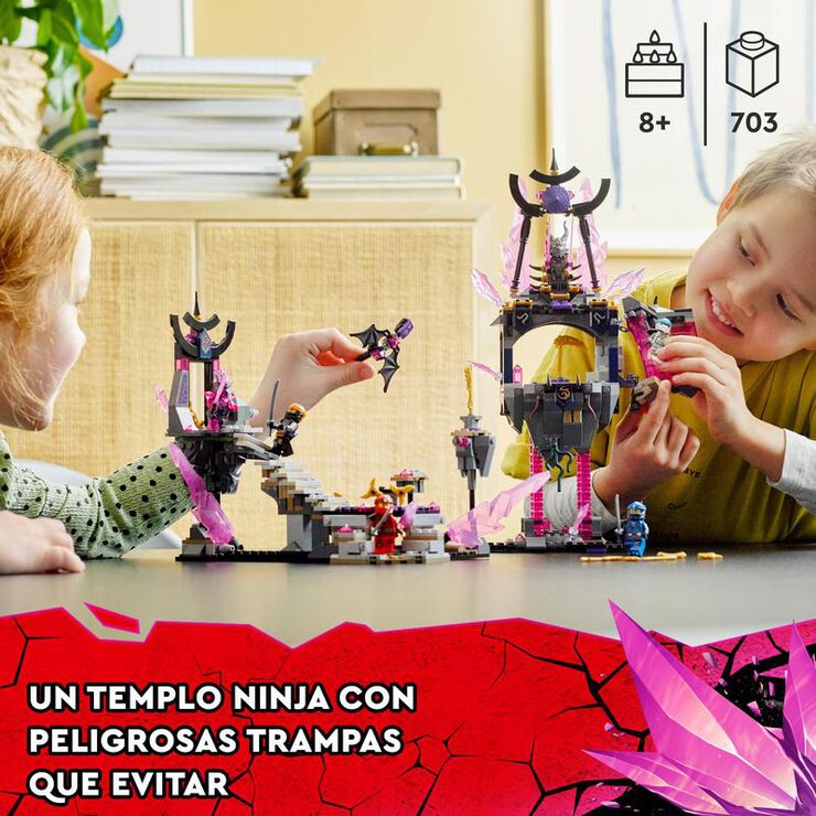 LEGO® NINJAGO Templo del Rey Cristal 71771