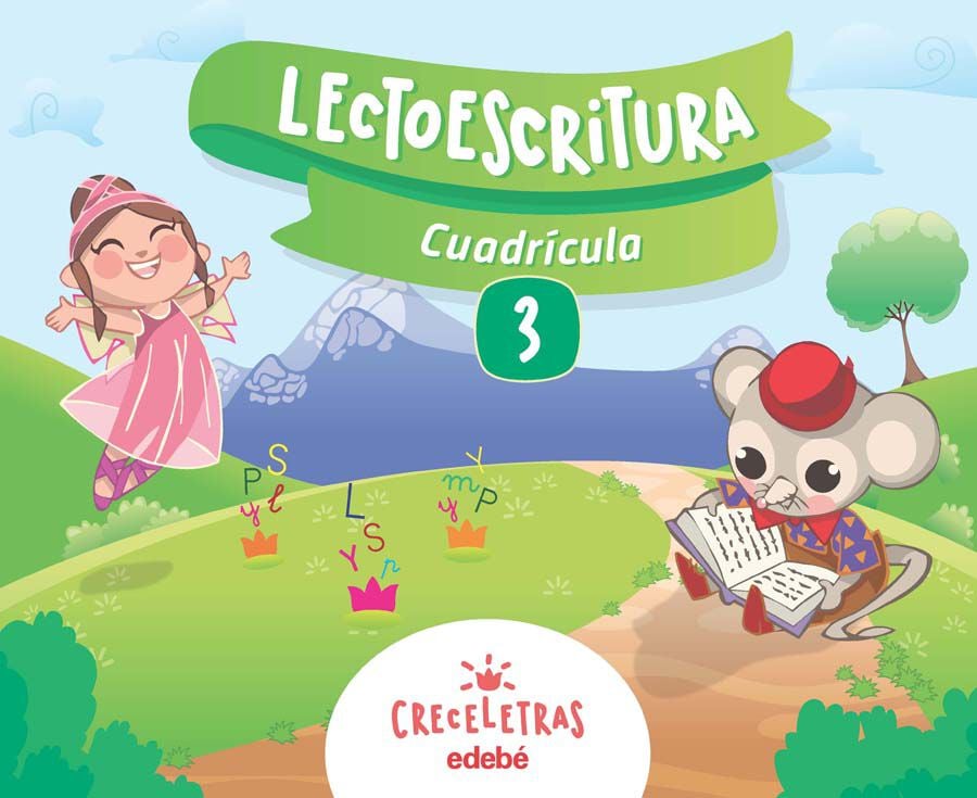 Lectoescritura 3 Cuadricula Infantil 4 A&ntilde;os
