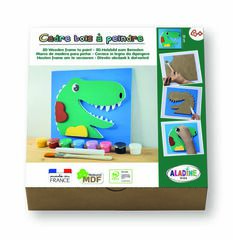 Kit Aladine Pinta Figura madera Dino