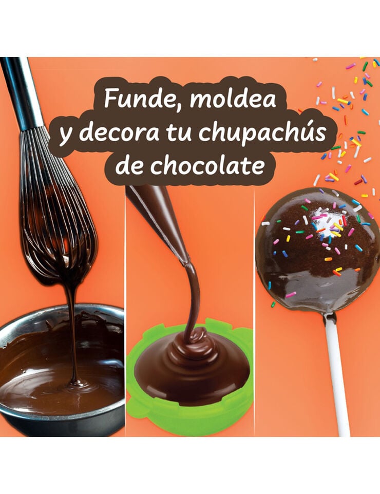 F&aacute;brica de piruletas de chocolate