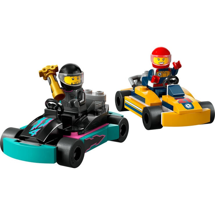 LEGO® City Karts y Pilotos de Carreras 60400