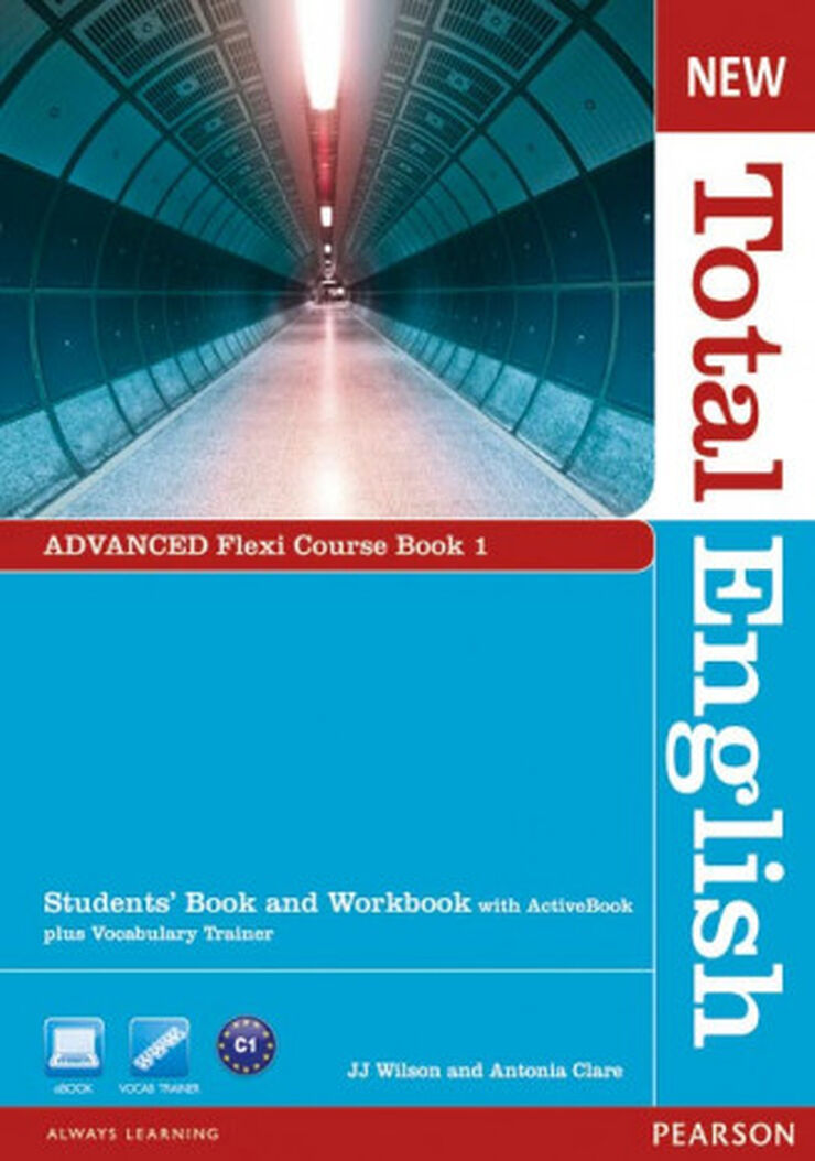 NEW TOTAL ENGLISH ADVANCED FLEXI COURSEBOOK 1 Pearson 9781408285817