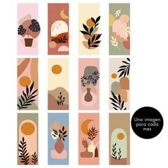 Calendari Miquelrius sobretaula A5 2026 castellà Abstract