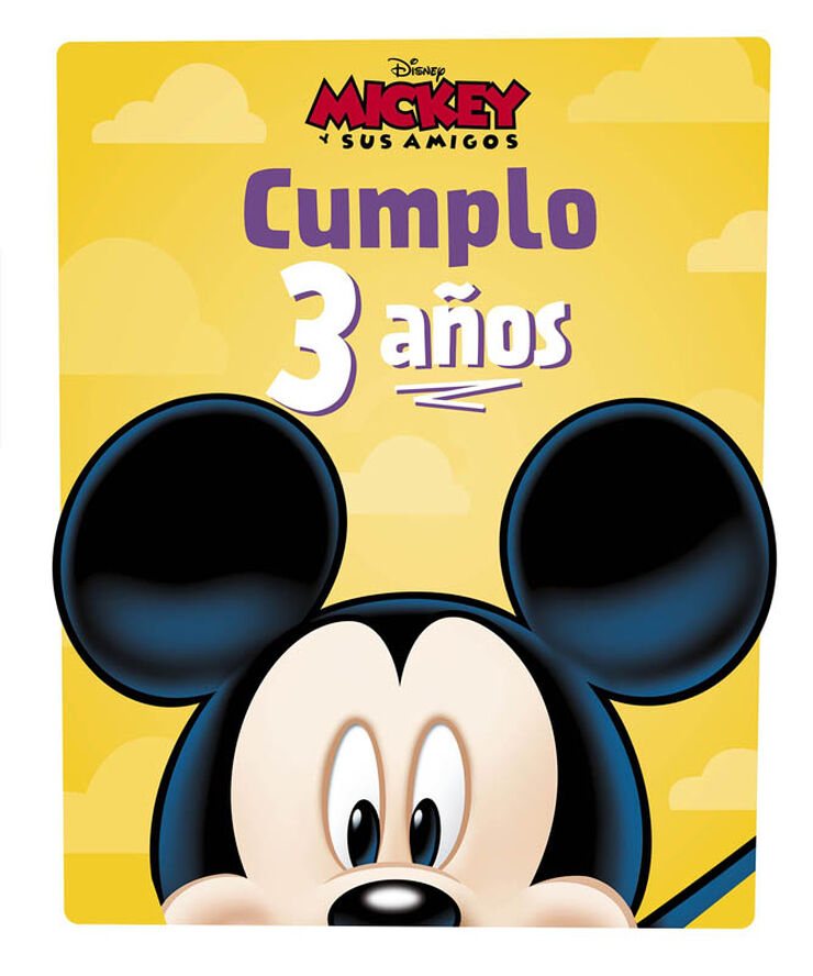 Mickey. Cumplo 3 años