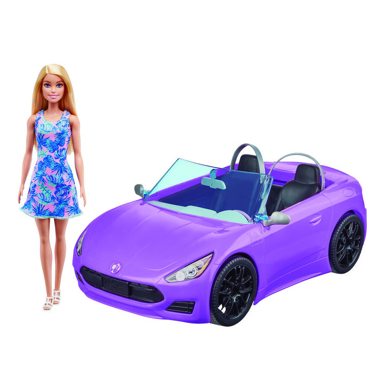 Barbie y su Descapotable