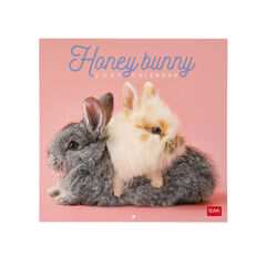 Calendario Legami 30x29 Pared Honey Bunny Multiling&uuml;e 2027