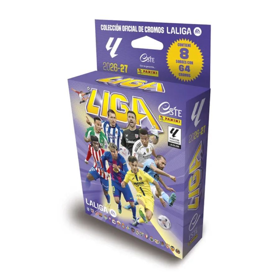 Ecobl&iacute;ster 8 Sobres Liga Este 2026-2027