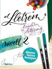 Cuaderno Lletrem 2 Perfeccionament Lettering catalán